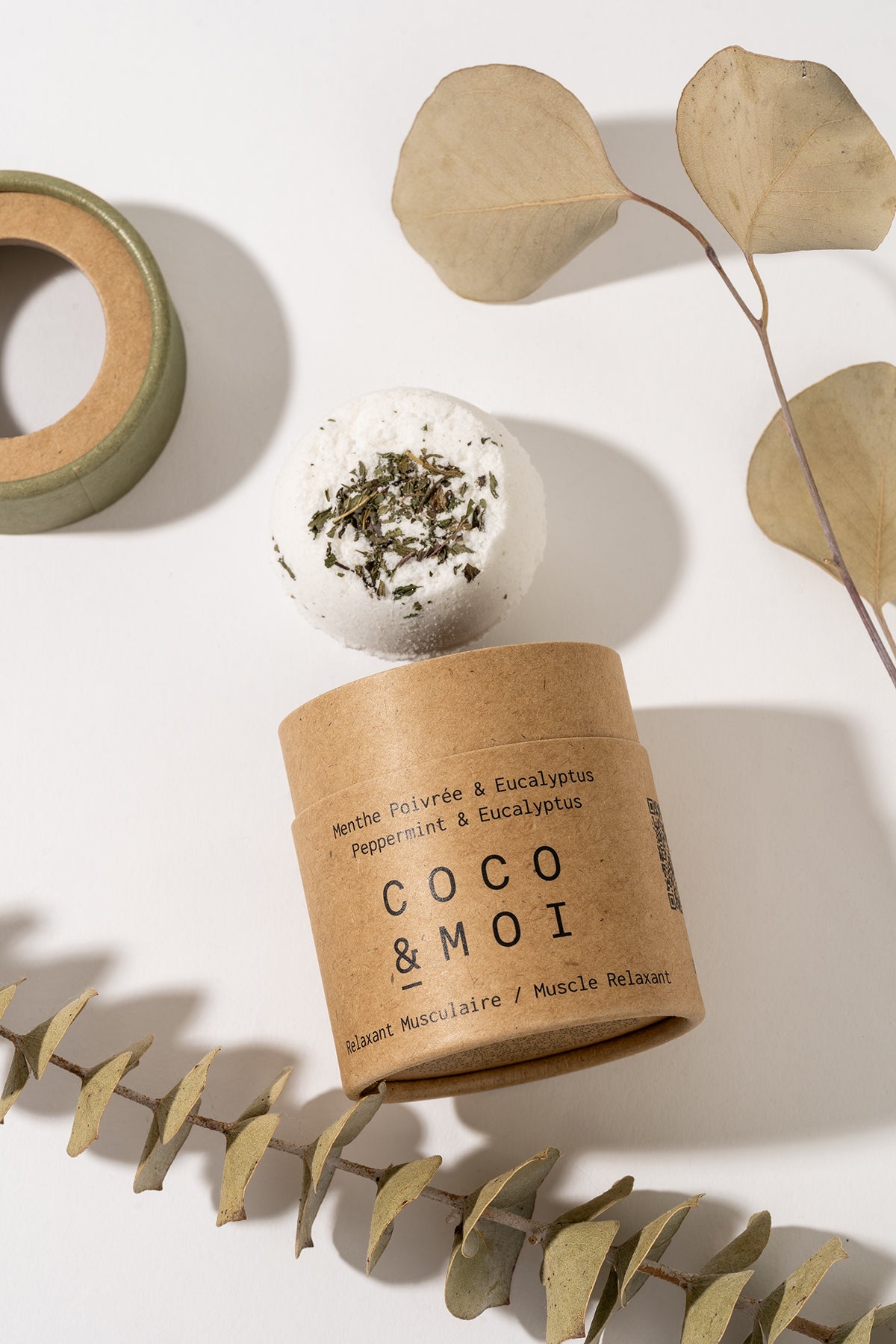 Bombe de Bain Menthe Poivrée & Eucalyptus