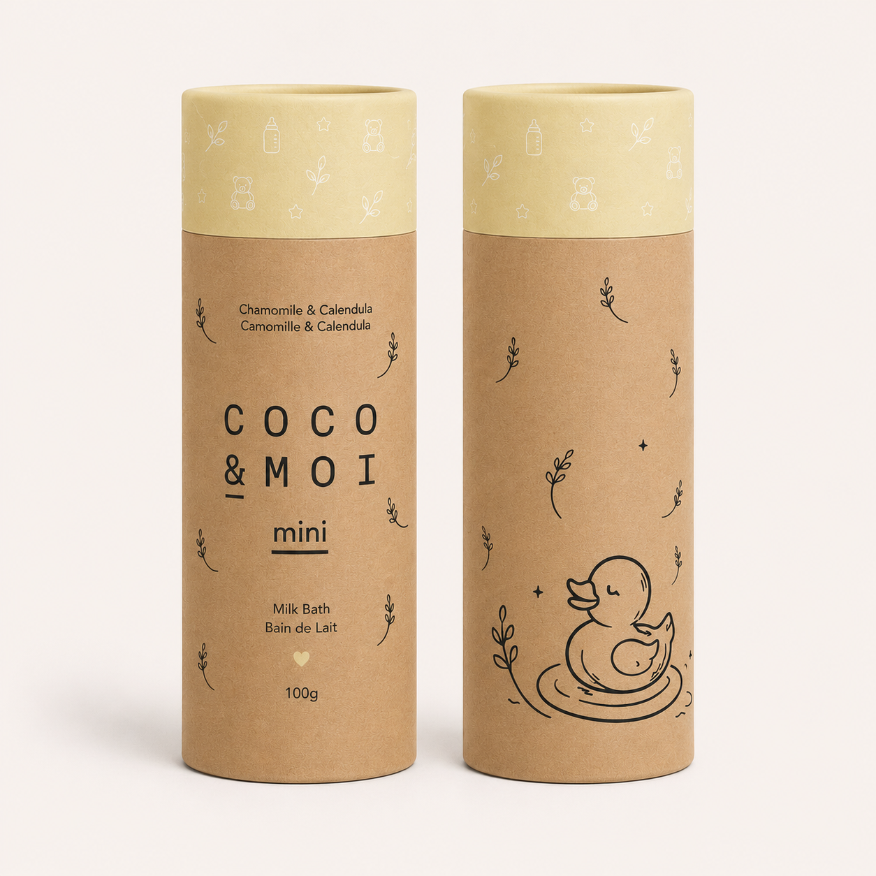 Coco et Moi Mini - Milk Bath - Chamomile & Calendula