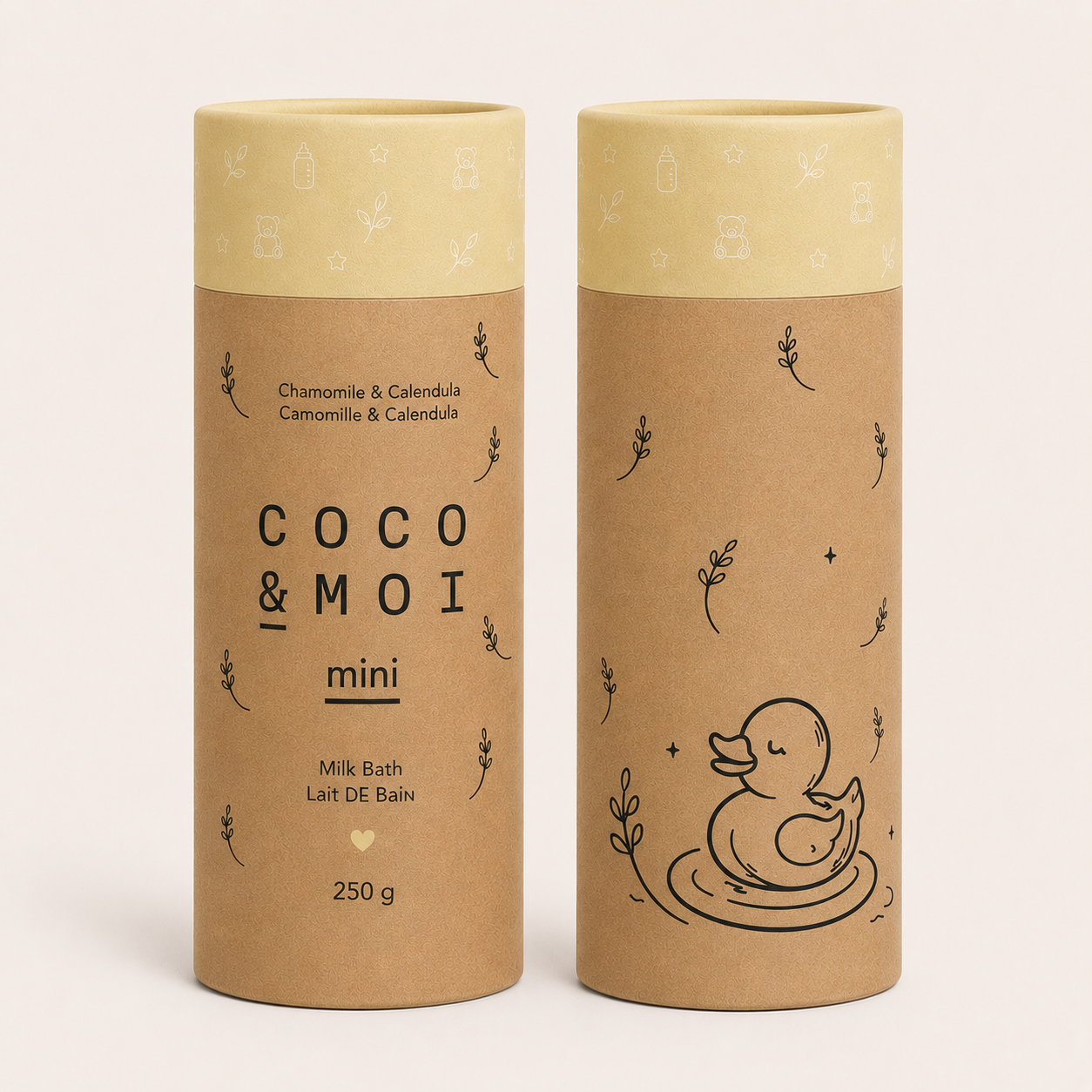 Coco et Moi Mini - Milk Bath - Chamomile & Calendula