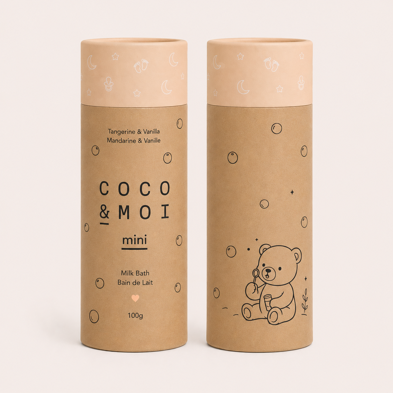Coco et Moi Mini - Milk Bath - Mandarin & Vanilla