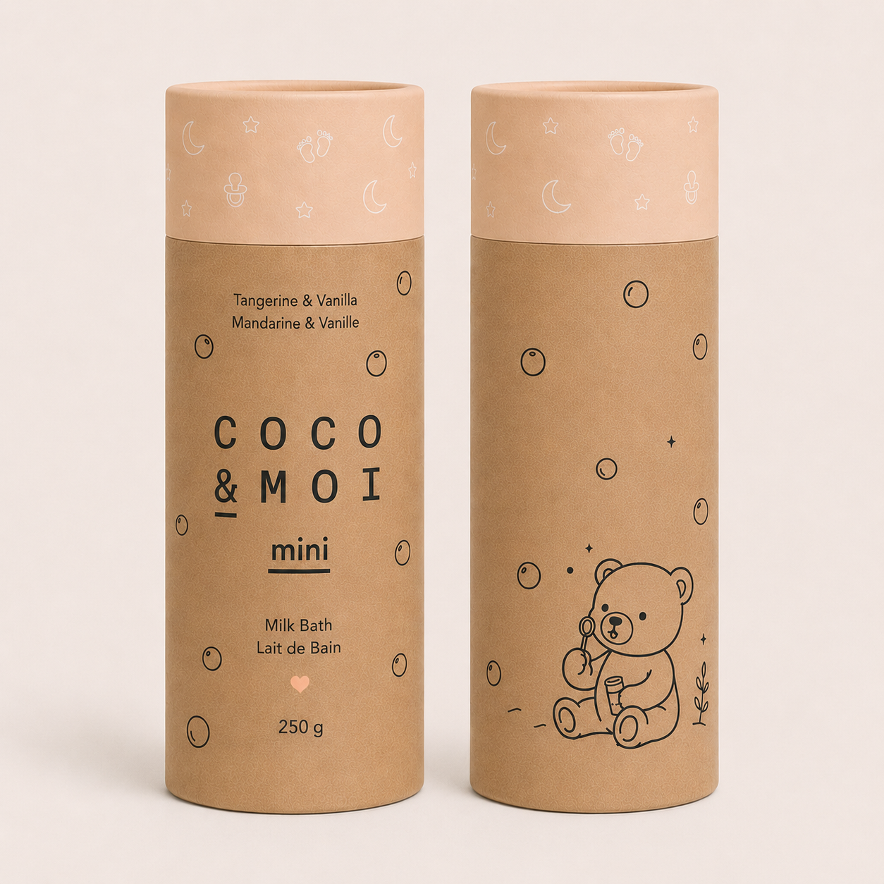 Coco et Moi Mini - Milk Bath - Tangerine & Vanilla