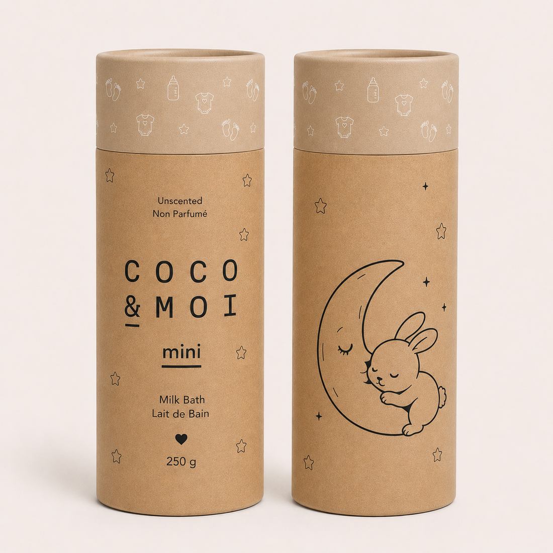 Coco et Moi mini - Lait de Bain - Non Parfumé (Précommande)