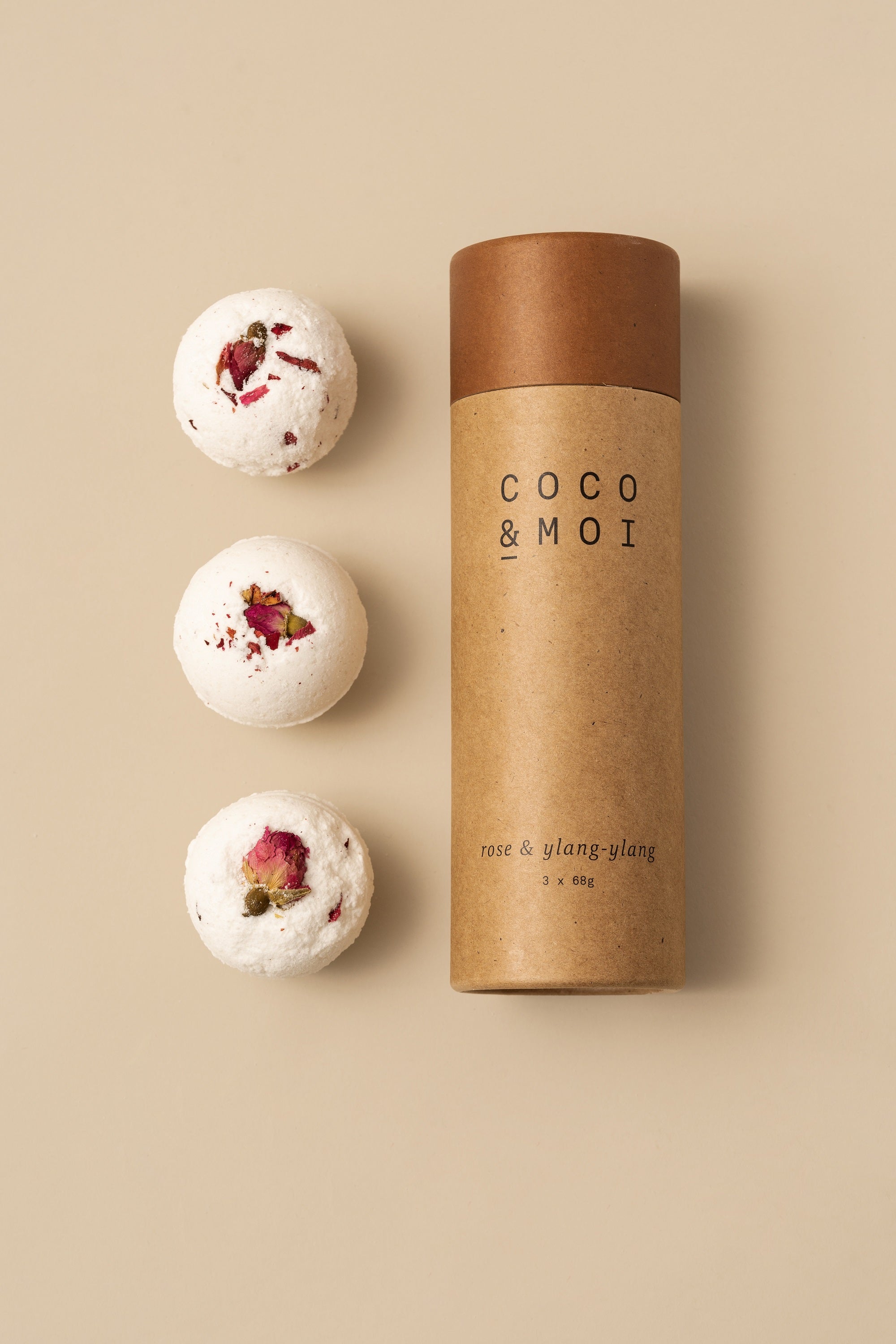 Bombe de Bain Rose & Ylang Ylang