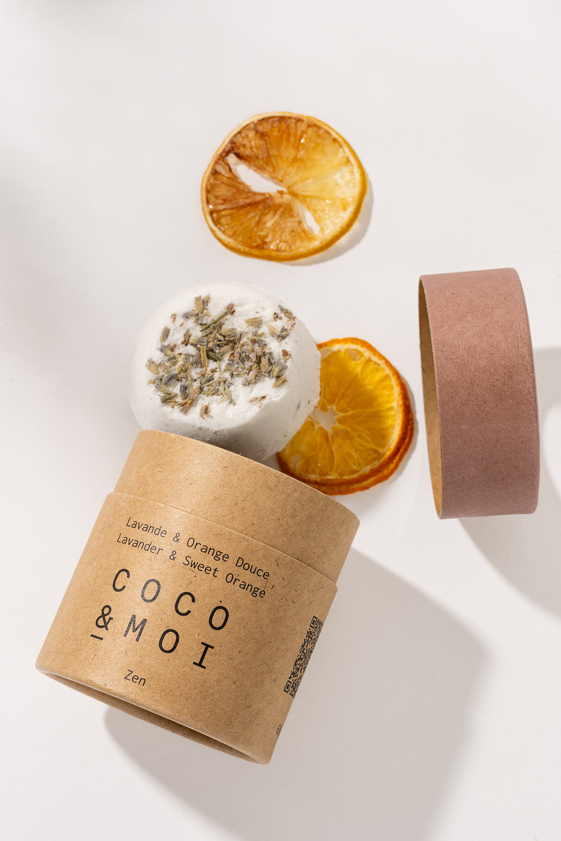 Bombe de Bain Lavande & Orange Douce
