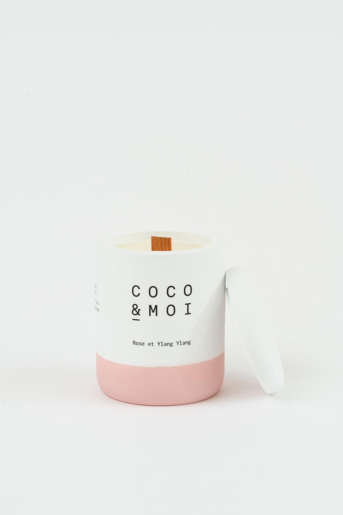 Bougies Rose et Ylang Ylang