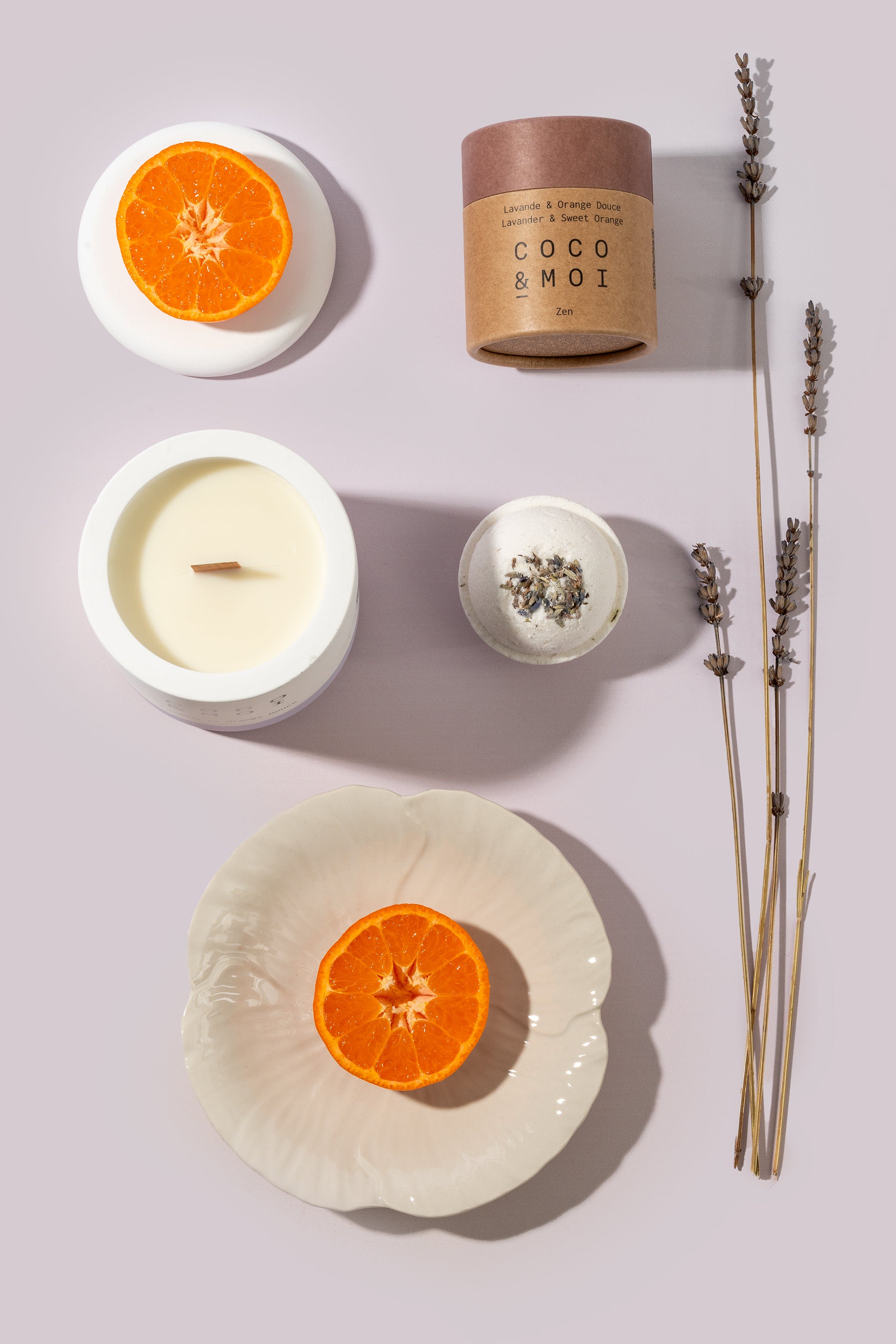 Coffret Lavande et Orange douce