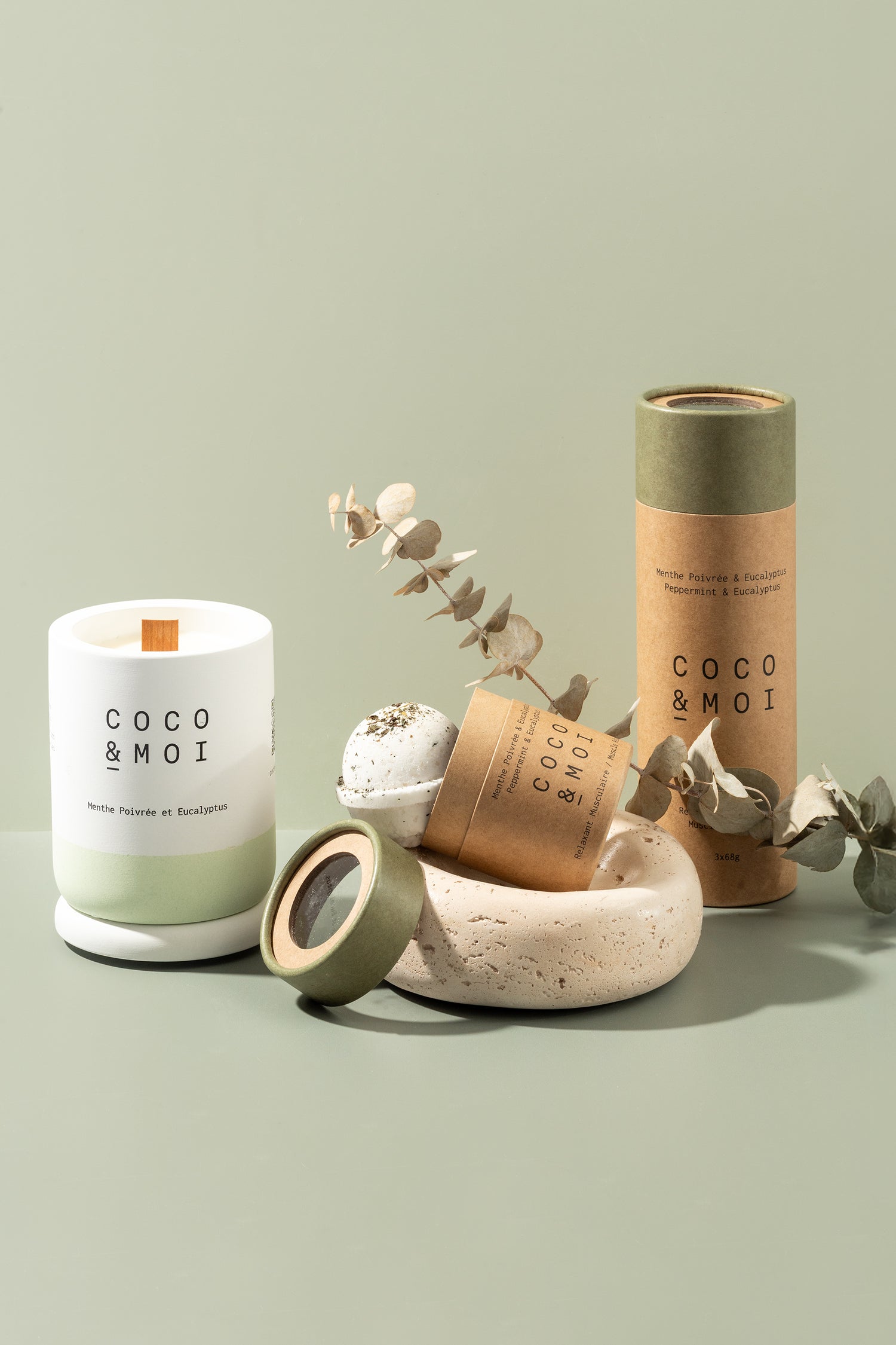 Coffret Cadeaux Eucalyptus &amp; Peppermint