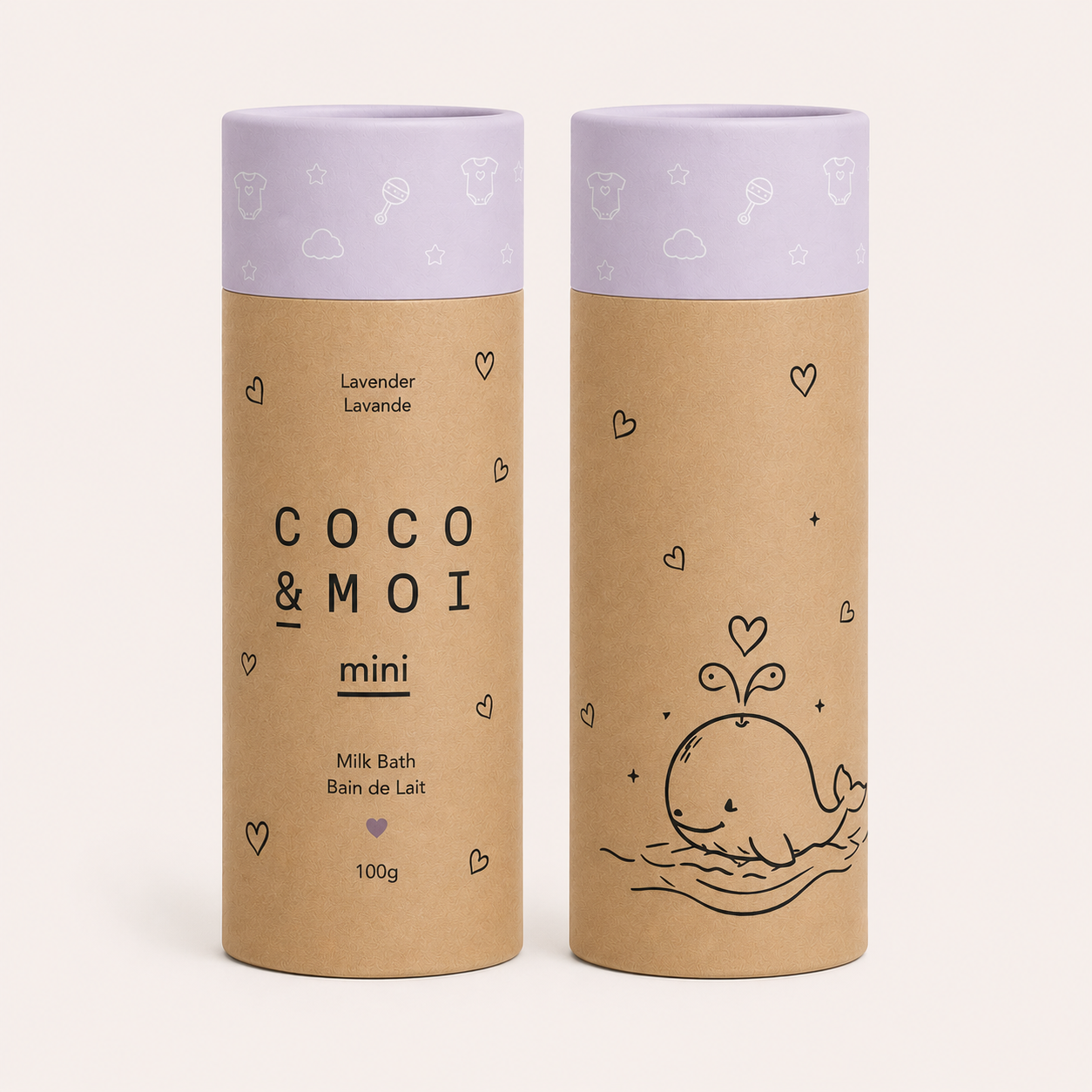 Coco et Moi Mini - Milk Bath - Lavender